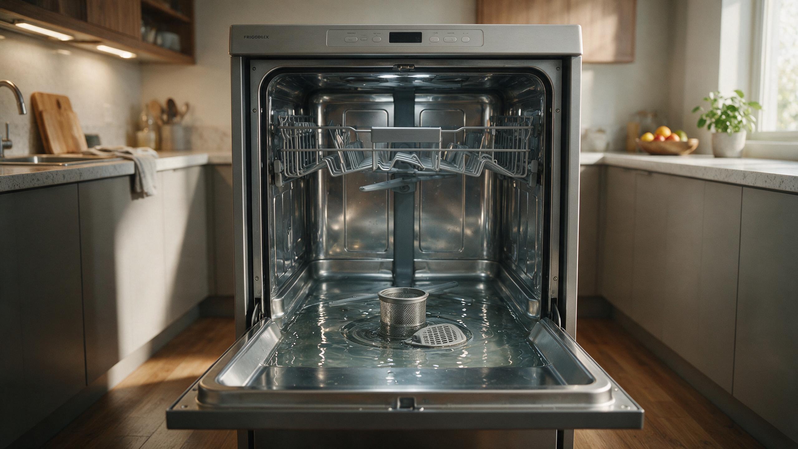 Frigidaire Dishwasher Not Draining: