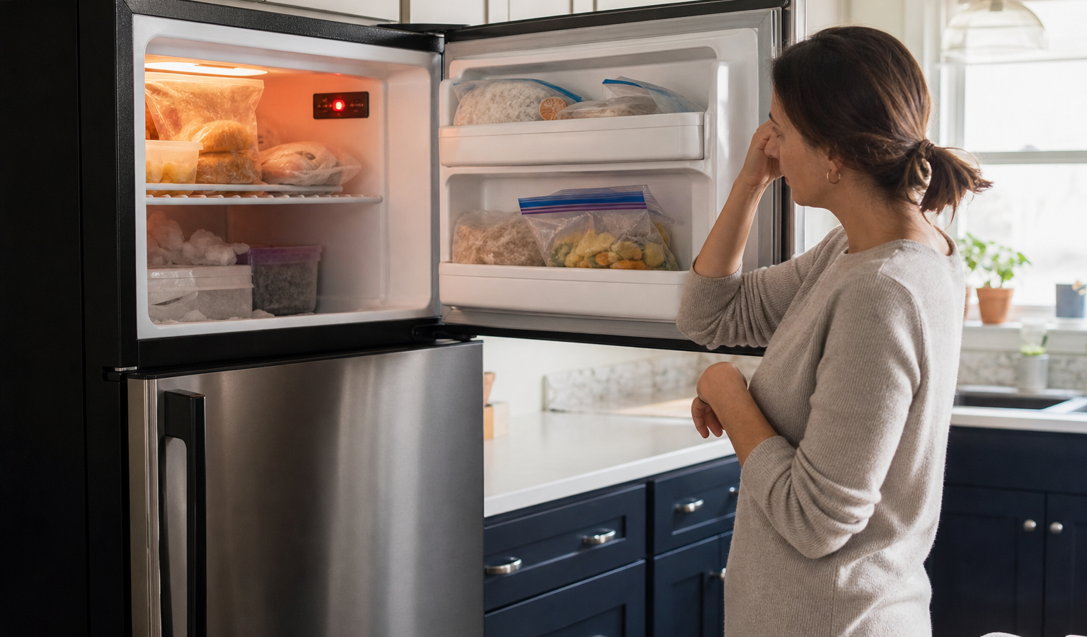 Frigidaire Freezer High Temperature