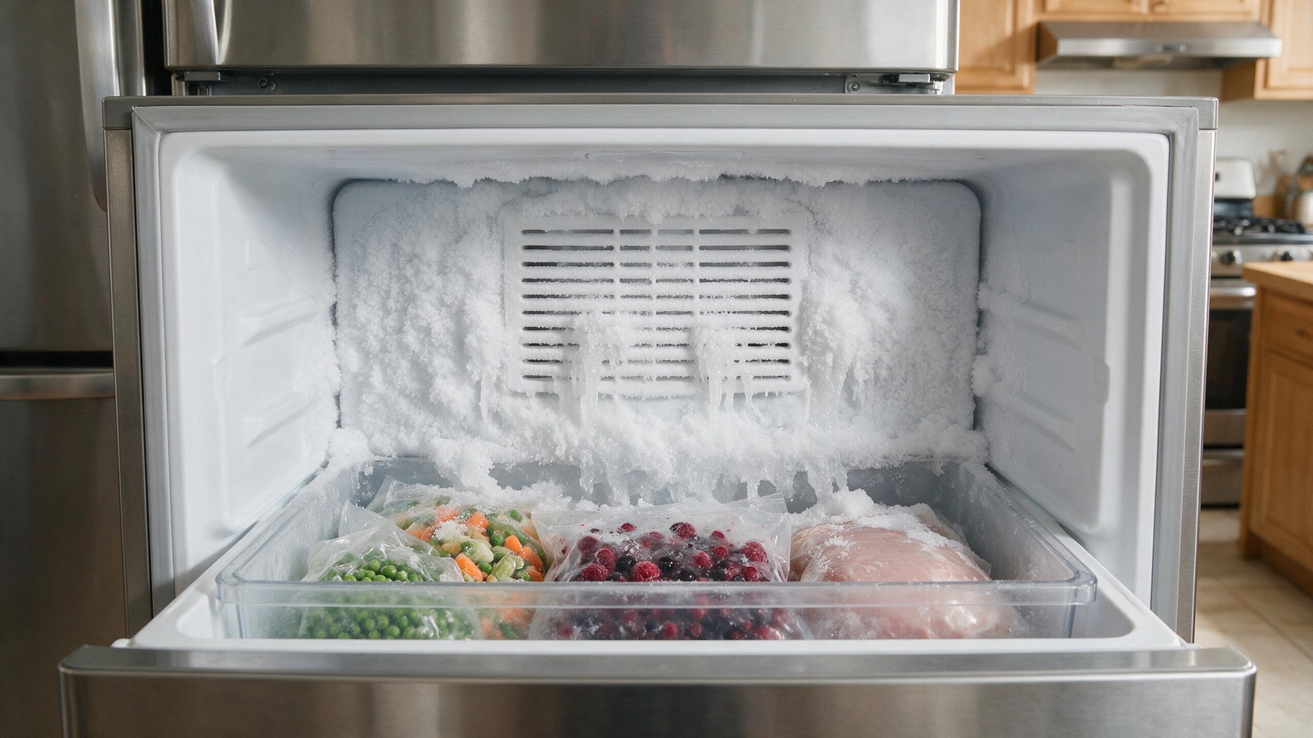 Frigidaire Refrigerator Frost Buildup: